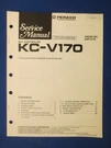 Pioneer KC-V170 Key Controller Service Manual Factory Original The Real Thing. Fixed Price $13.38.