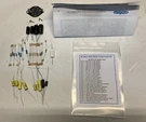 Eico 147 Signal Tracer Restoration Component Kit -all Capacitor Resistor Diode. Fixed Price $49.99.
