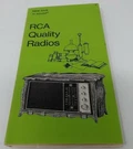 Vintage Rca Radios Catalog Brochure Pamphlet Booklet 1969 Line. Fixed Price $42.49.