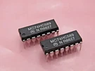 ( 2 Pcs ) MC74HC589N Motorola 3-STATE 8-BIT Shift Register ** Nos. Fixed Price $11.95.