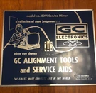 Original Vintage Gc Electronics Service Table Top Sign Mirror Model NO.8391 Blue. Fixed Price $25.00.
