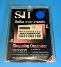 S2 (sii) Seiko Instruments Shopping Organizer W/ Case Brand New Nip Rare Htf. Fixed Price $7.50.