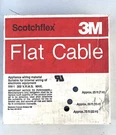 100 Ft 3M Flat Cable Roll 26 Awg 3365 Scotchflex. Fixed Price $45.00.