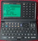 Sharp YO-500 Electronic Organizer Pda 128KB Qwerty Backlight Calculator. Fixed Price $80.00.