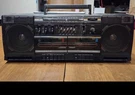 Vintage Boom Box Am Fm Radio Cassette Model 3-5676A Detachable Speakers. Fixed Price $74.95.