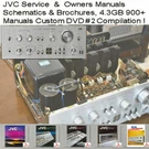 Jvc Service Manuals & Owners, Amplifier Receiver Tuner, Audio, Computer Dvd. Fixed Price $9.97.