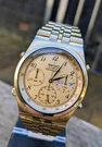 Stunning Vintage Seiko 7A38 - 7289 Chronograph Watch 1987 + Pdf Instructions Vgc. Fixed Price $359.52.