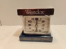 Vintage Westclox Electric Alarm Clock Sealed New. Fixed Price $23.95.