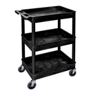 Luxor/h.wilson STC111-B Tub Cart, Three Shelves. Fixed Price $260.00.