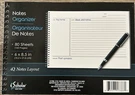 Iq Notes Organizer Tablet - Spiral Bound 80 Sheets 6 X 8.5 Inches (2 Pack). Fixed Price $9.29.