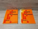 Vtg 1978 Heathkit Learning Publications Digital Techniques Book & 2. Fixed Price $24.99.