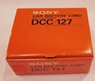 Sony Vtg DCC-127A Car Battery Cord With Stabilizer New, Box, Oem, Amazing!. Fixed Price $44.99.