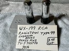 Antique Vacuum Tubes UX-199 Type 299 Rca Radio Detector Amplifier TV-7 70%. Fixed Price $107.99.