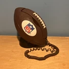 Rare Columbia Tel-com NFL-28 Kansas City Chiefs Phone Redial Mute Brown. Fixed Price $50.00.