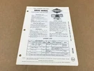 Vintage Philco Transistor Clock Radio Service Manual, Model T-1000. Fixed Price $7.96.