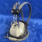 Lafayette Gray Black Stereo Over-ear Headphones 99-0204 8R 1/4 Inch Plug. Fixed Price $35.00.