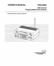 Radio Shack PRO-2042 Enlarged Instruction Operating Manual. Fixed Price $14.95.
