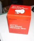 Radio Shack Safe House 49-488F Two Sound Electronic Siren Alarm Horn. Fixed Price $13.63.