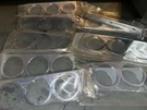 Sun Triple 2.5 Vintage Heavy Duty Chrome 3 Hole Gauge Panel Holder Nos Gasser. Fixed Price $75.00.