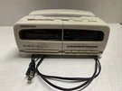 Tested Vtg Soundesign Am/fm Clock Radio Cassette Player Corded Phone 7553IVY. Fixed Price $39.99.
