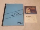 Rare Heathkit RT-1/ RTW-1 Hero Jr. Robot Ic Data Blue Book Manual W/ Extras. Fixed Price $325.00.