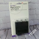 Vintage Radio Shack 75-OHM High-isolation A/b Switch New Untested. Fixed Price $11.96.