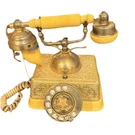 Vintage 1980 French Continental Rotary Phone By Radio Shack Gold Prop Read.. Fixed Price $48.88.
