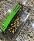 Telequest Neon Green Confetti Landline Push Button Telephone 1990 New. Fixed Price $42.95.