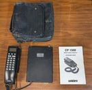 Vintage 1990 Uniden Cp 1500 Mobile Cellular Telephone W./ Manual - Untested. Fixed Price $29.99.