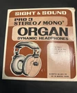 Vintage 1970S Sight & Sound Pro 3 Stereo/mono Organ Dynamic Headphones. Fixed Price $34.00.