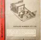 1960-70S Radio Shack Archer Power Supply Project Board Manual 277-125 DWW13D. Fixed Price $14.99.