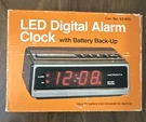 Vintage Complete Box Micronta Led Digital Alarm Clock W/manual 63-826 Tested. Fixed Price $71.99.