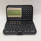 Sharp YO-350 Electronic Organizer 64KB Pocket Digital Data Planner Calculator. Fixed Price $14.99.