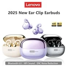 Lenovo LE302 Wireless Ear-clip Bluetooth 5.3 Headphones Hifi Stereo Noise Cancel. Fixed Price $35.00.