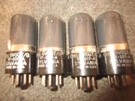 (4) Near Mint Nos Test Sylvania 6V6GT/VT-107A Guitar Audio Tubes. Fixed Price $75.00.