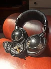 Audio-technica ATH-M40FS Studio Headphones With 3.5MM Aux Adapter Working. Fixed Price $49.99.