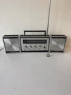 Vintage Soundesign 4361 Portable Am/fm Stereo 3-PIECE Detachable Speakers. Fixed Price $49.95.