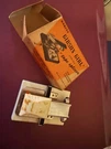 Vtg Robins Gibson Girl Stereo Tape Splicer TS-7J W/splicing Original Box. Fixed Price $15.00.