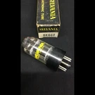Nos Nib Sylvania 6K6GT Black Plate Getter Amplifier Vacuum Tube F.9687. Fixed Price $14.95.
