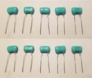 10-PACK Vintage Mallory Epm Nos Blue Drop Capacitor 0.05UF 600V Tube/guitar Amp. Fixed Price $12.98.