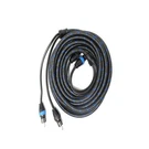 Clearsound Triple Shielded Nylon Rca Cables 18 Ft 2 Channel. Fixed Price $62.95.