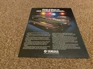 JBF51 Advert 11X8 Yamaha PM-1000-16. PM-1000-24. PM-1000-32 Mixing Consoles. Fixed Price $12.08.