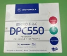 Vintage 1995 DPC550 Motorola Personal Telephone - Original Box Untested. Fixed Price $50.00.