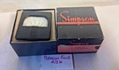 Vintage Nos Simpson #27 Milliamperes 0-150 Electrical Meter Gauge. Fixed Price $24.99.