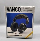 Vintage Vanco HF-24 Stereo Headphone Original Box. Fixed Price $26.35.