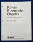 Original Kawai Electronic Organ Schematic Diagrams Manual / E90W. Fixed Price $19.95.