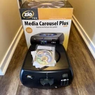 Zio Tek Media Carousel Plus Usb Disk Store Manage 150 Cd Dvd Storage DC-300 Read. Fixed Price $99.95.