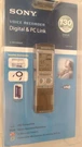New Sony ICD-P520 Digital Voice Recorder 256 Mb Flash Memory Factory Sealed. Fixed Price $39.99.