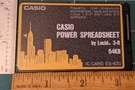 Casio Ic Card ES-630 Power Spreadsheet By Lucid 3-D Made In Japan. Fixed Price $40.00.