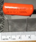 Sprague Orange Drop Epoxy Polyester Film Foil Tone Capacitor .22UF 100V 10% 418P. Fixed Price $16.99.